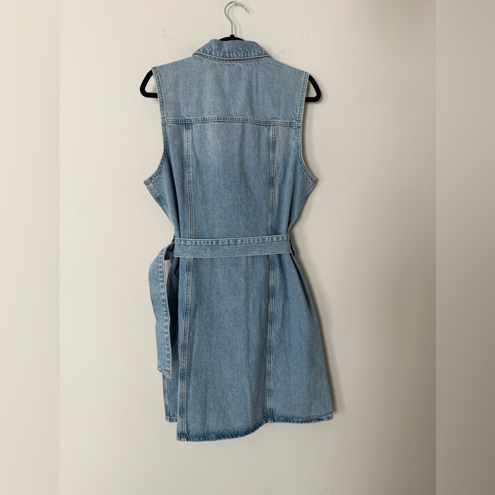 NWT Rails 100% Cotton Wilshire 100% Cotton 90s Inspired Denim Button Up Dress - Picture 16 of 16